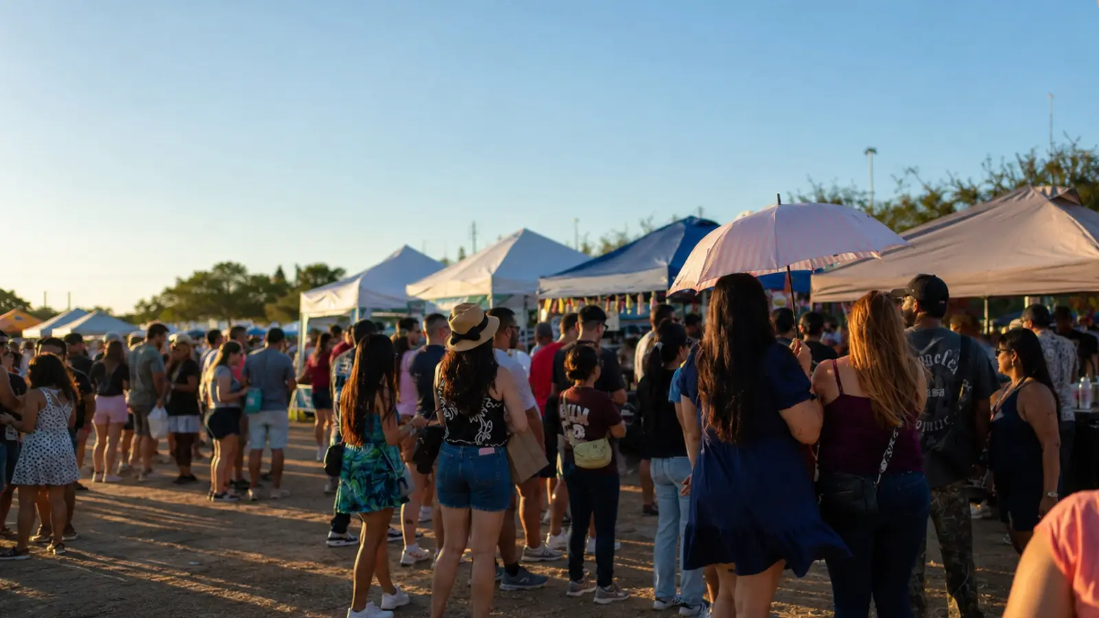 Público y carpas del Foodies Fest Oeste en Rincón