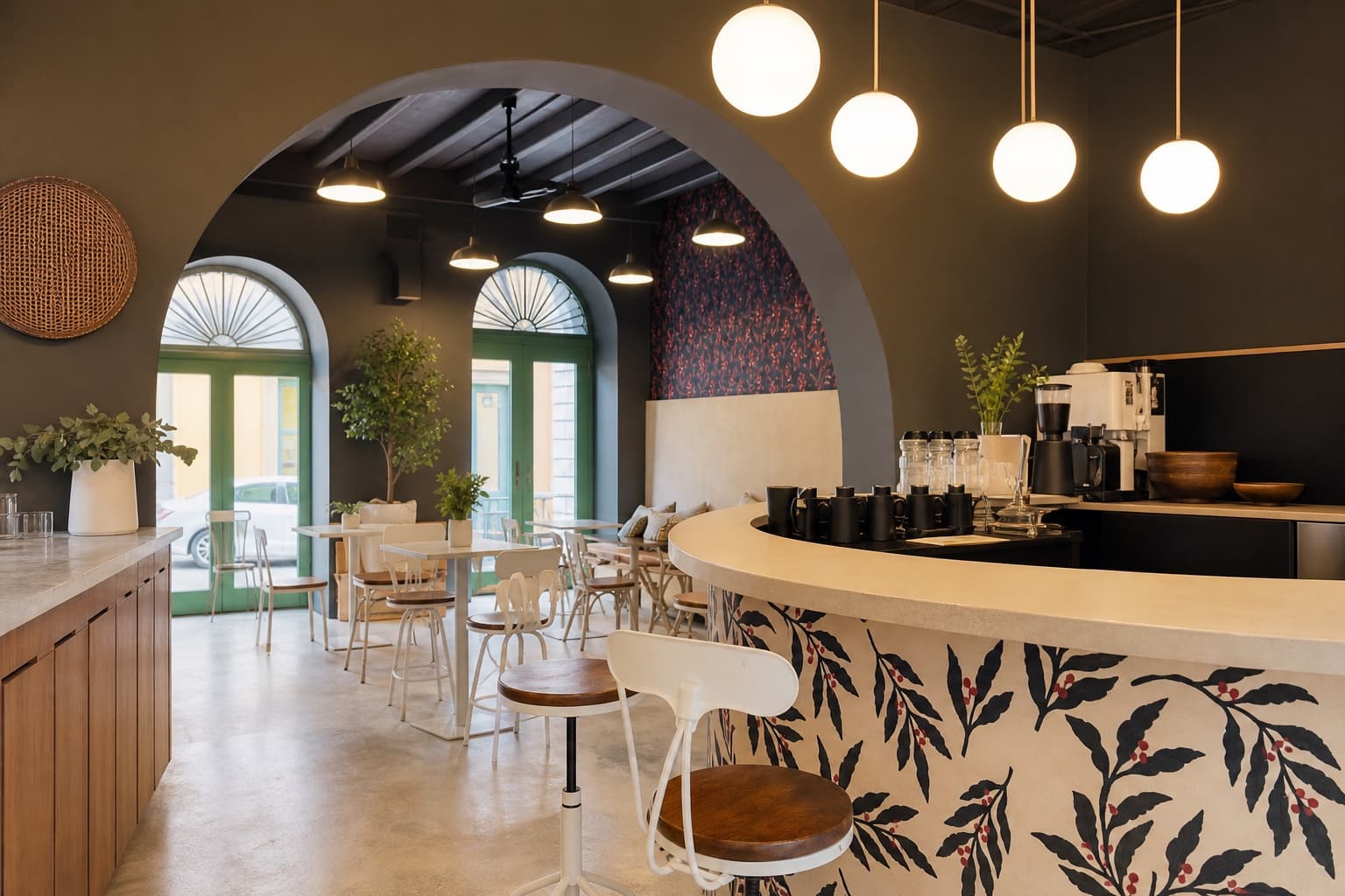 Coffeehouse de ambiente colonial en el Viejo San Juan