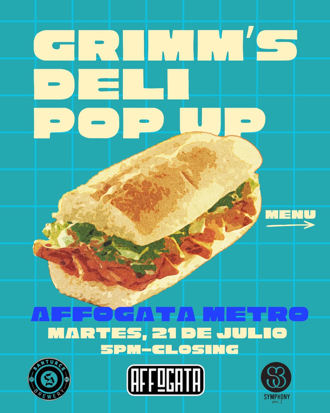 Grimm's Deli toma Affogata Metro por una noche