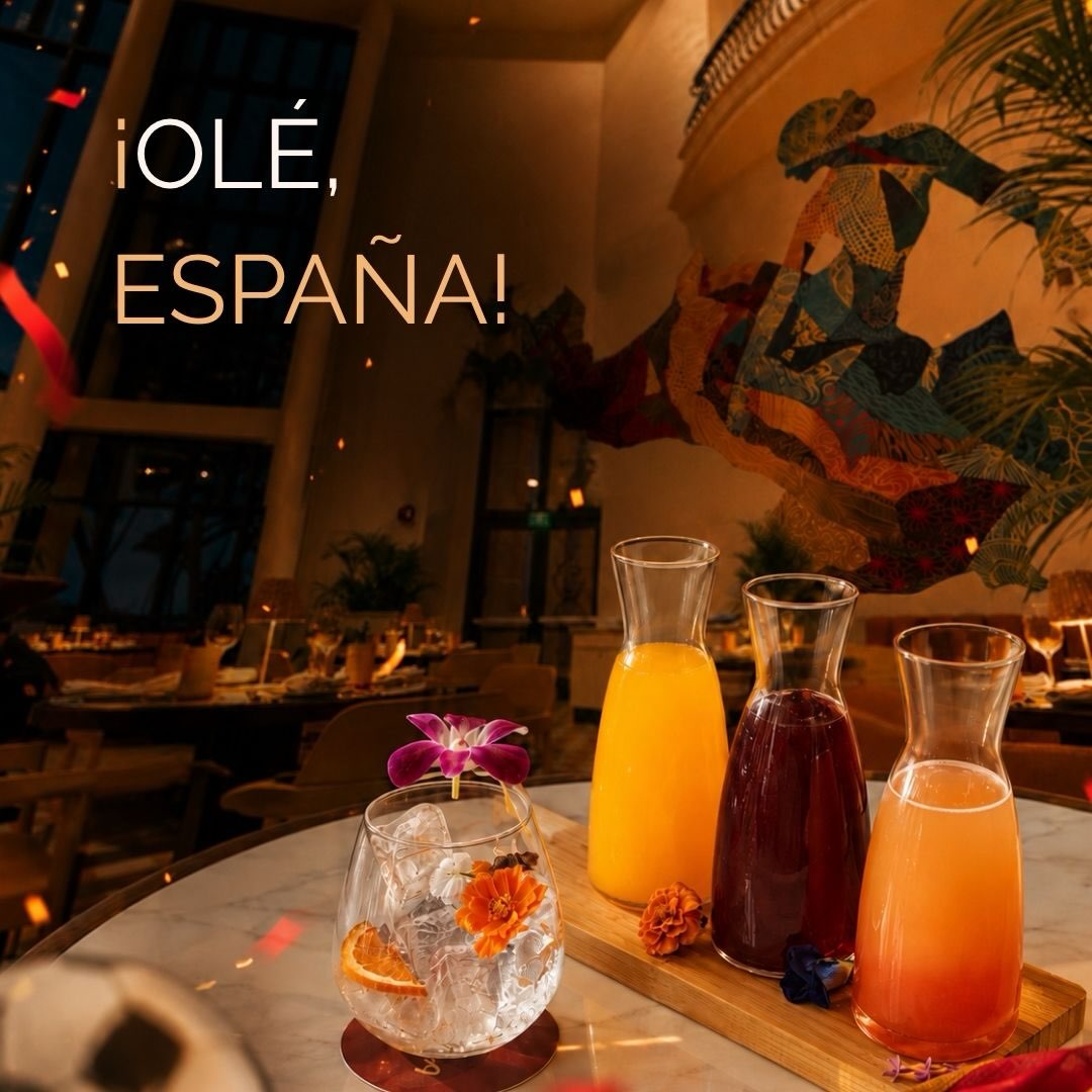 España llega a la gran final y la mesa se viste de celebración