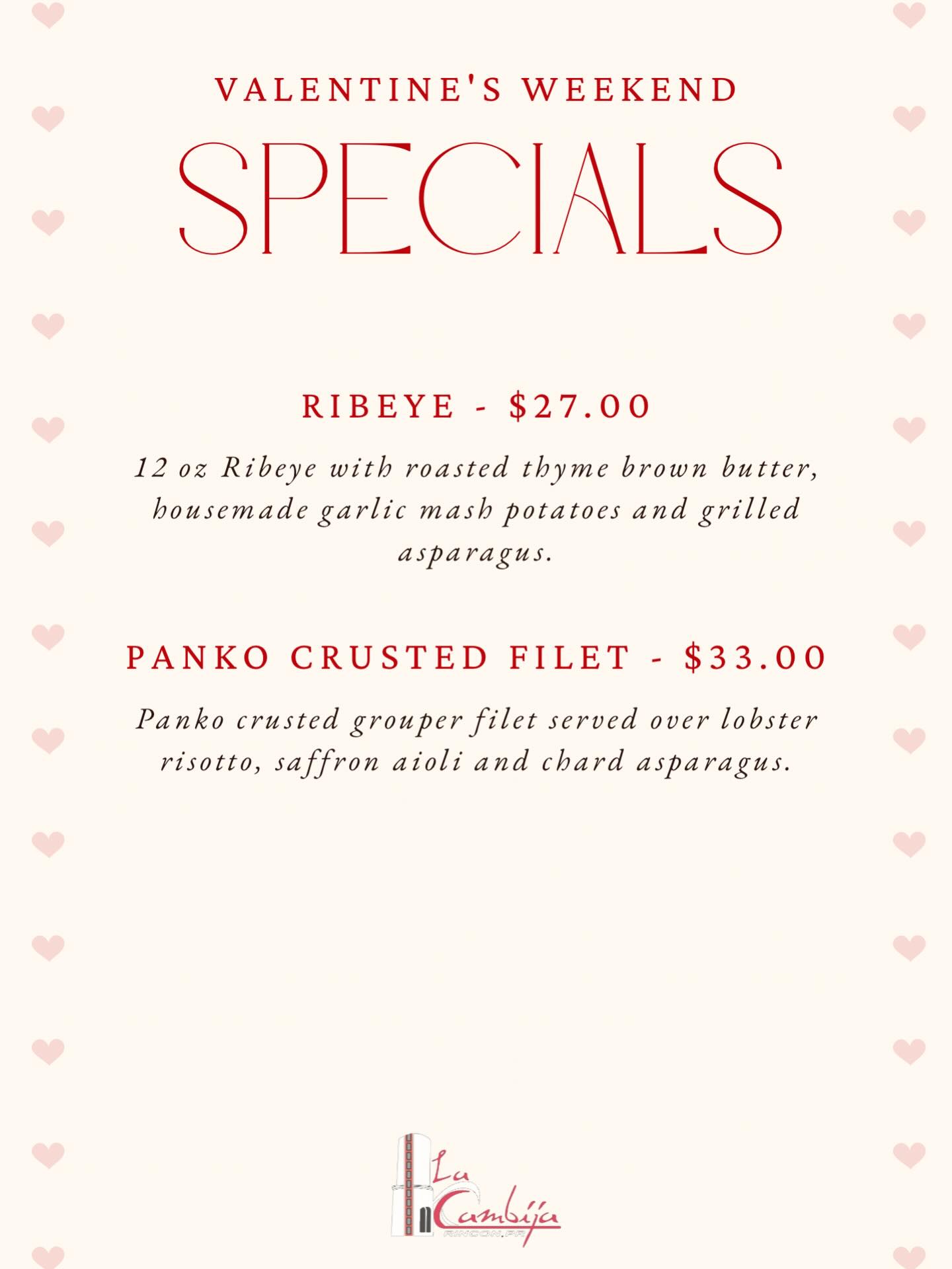 Sabores especiales para celebrar en pareja