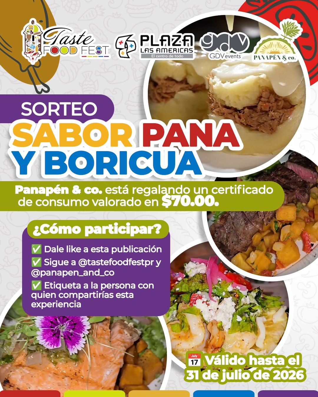 Una experiencia de Panapén & Co. rumbo a Taste Food Fest
