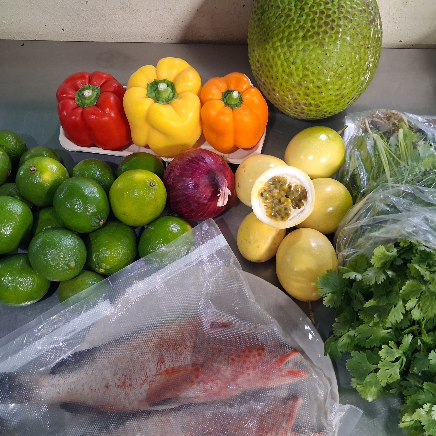 Ingredientes frescos para una cocina de aprovechamiento