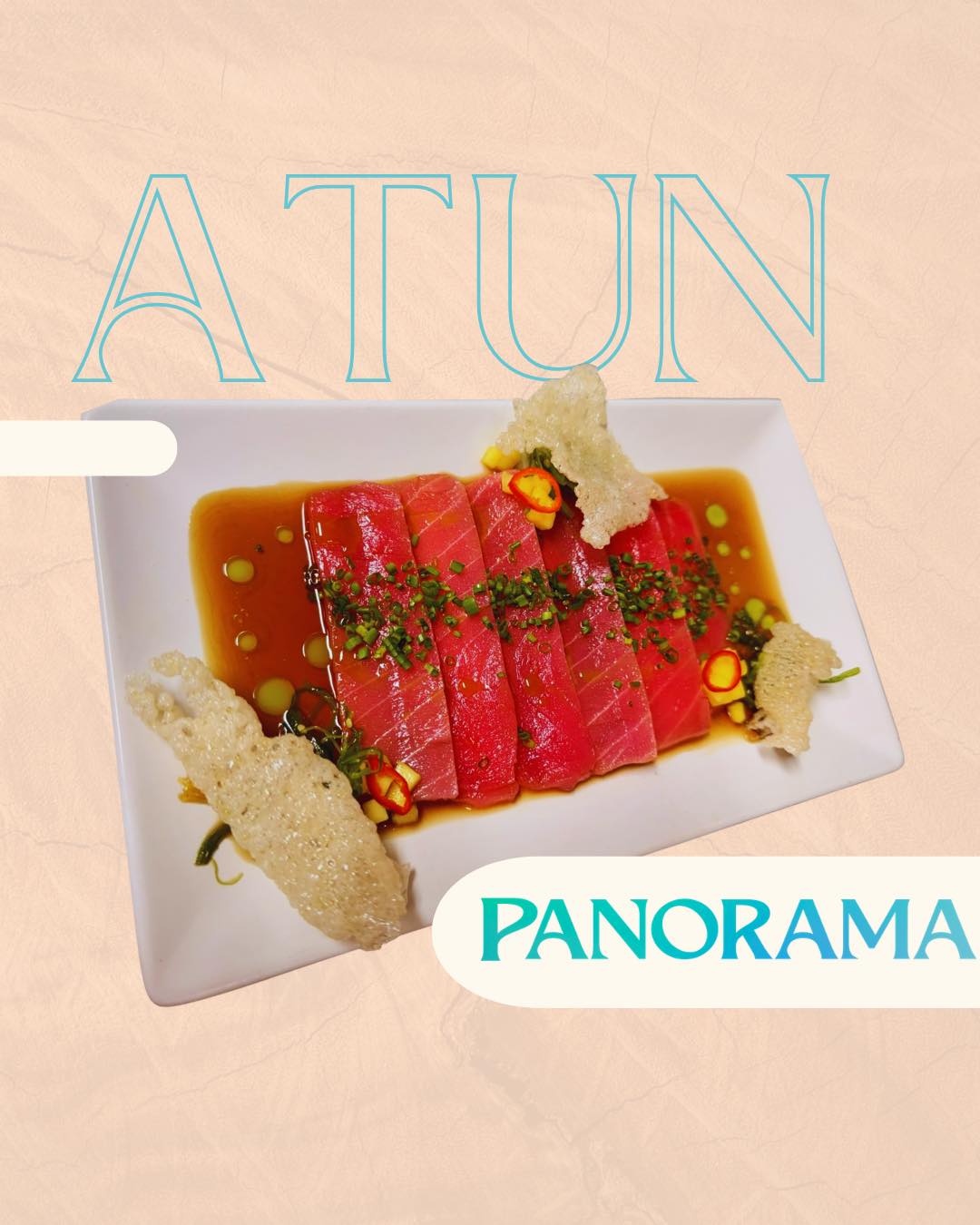 Atún, técnica y contraste en un plato de la casa