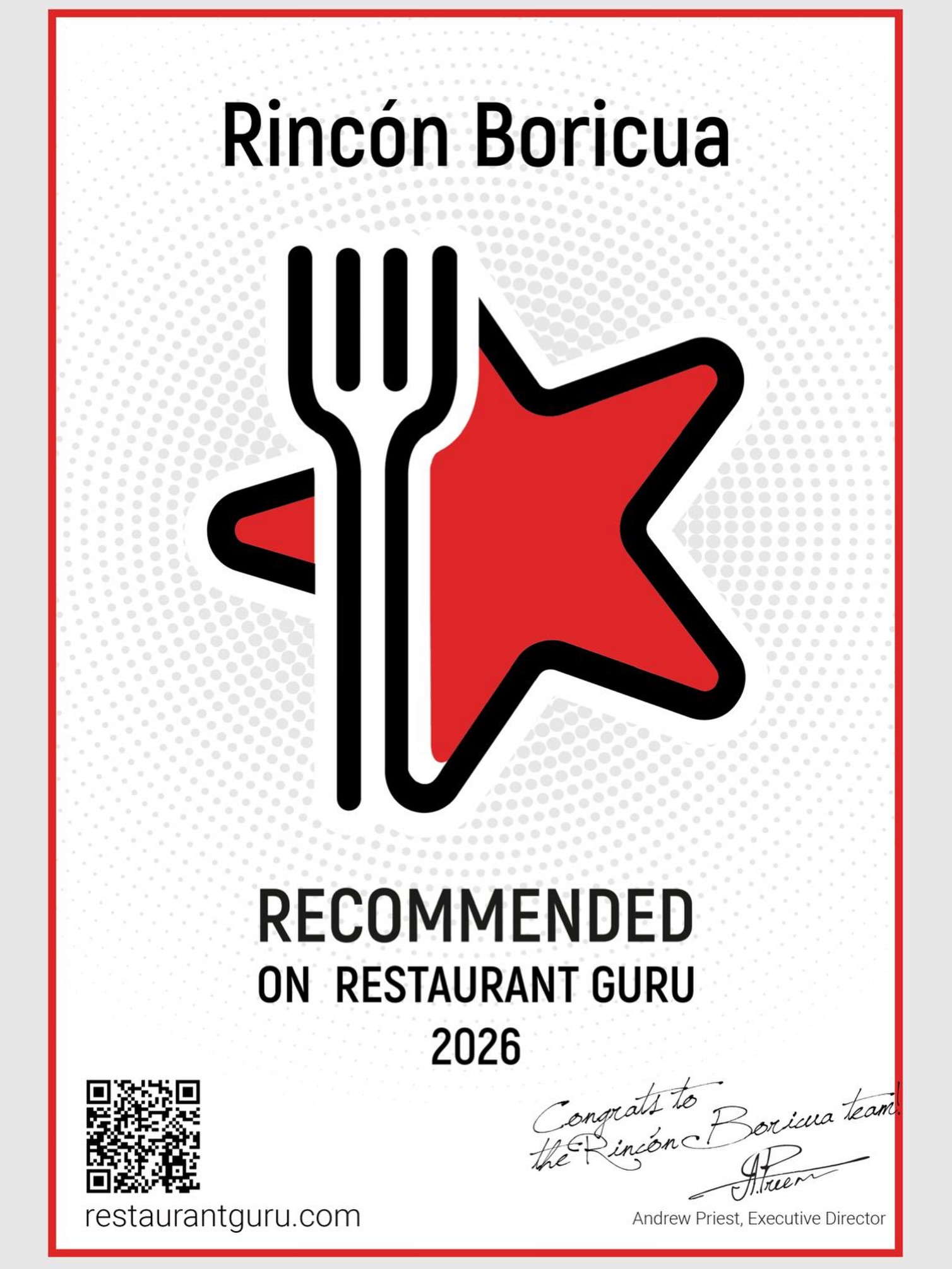 Un reconocimiento para una cocina que mantiene el sabor de casa