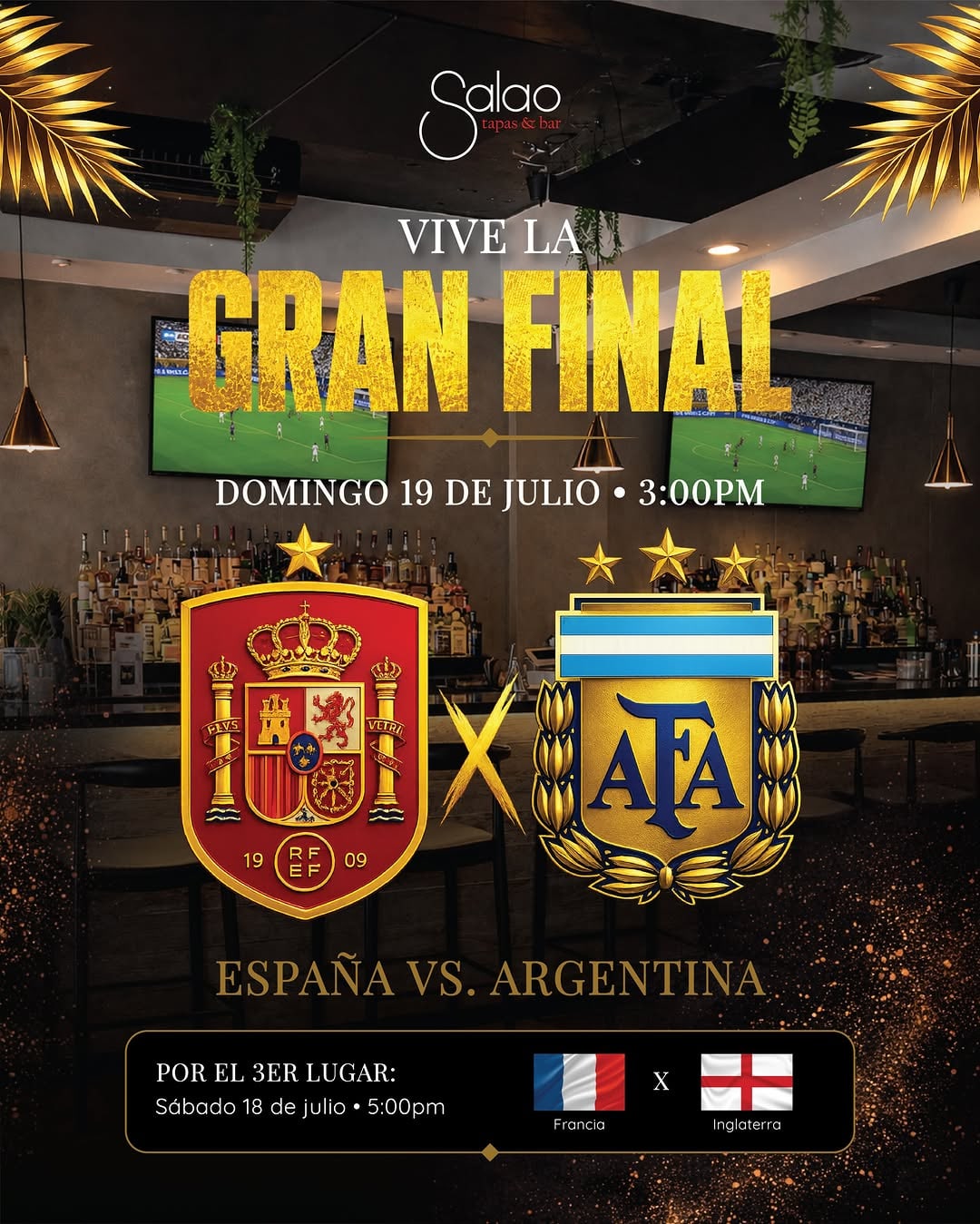Los partidos decisivos se viven en Salao